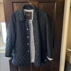 Coach Black Quilted Puffer Jacket